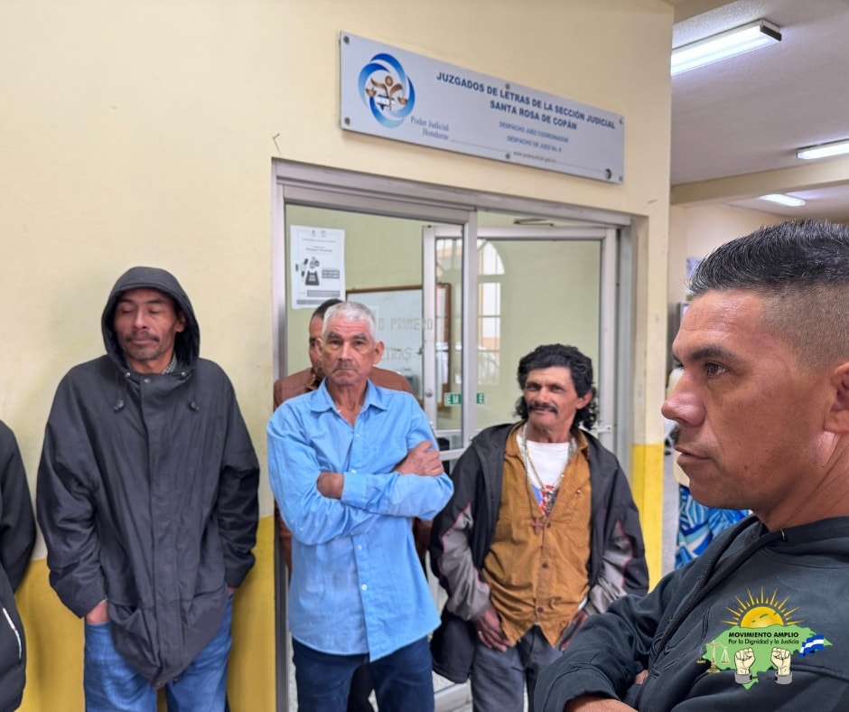 Imponen medidas sustitutivas a defensores maya-chortí criminalizados por el Estado