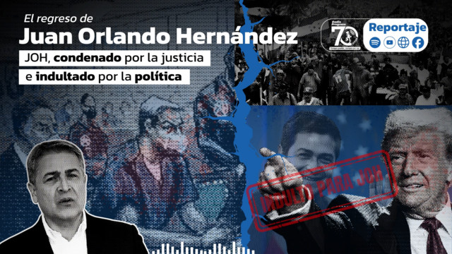 JOH, condenado por la justicia e indultado por la política